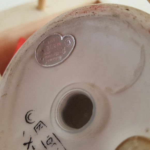 Vintage Napcoware Christmas Ceramic Santa Cinnamon Spice Shaker *AS IS - Picture 3 of 8